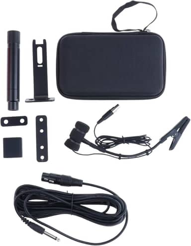 menolana Microfone com fio para instrumento musical, clipe em acessórios de instrumentos portáteis profissionais de microfone para reproduzir parte de, 4 Pinos para Cajon