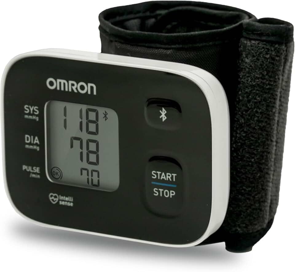 OMRON Monitor de Pressão Arterial de Pulso HEM-6161T2