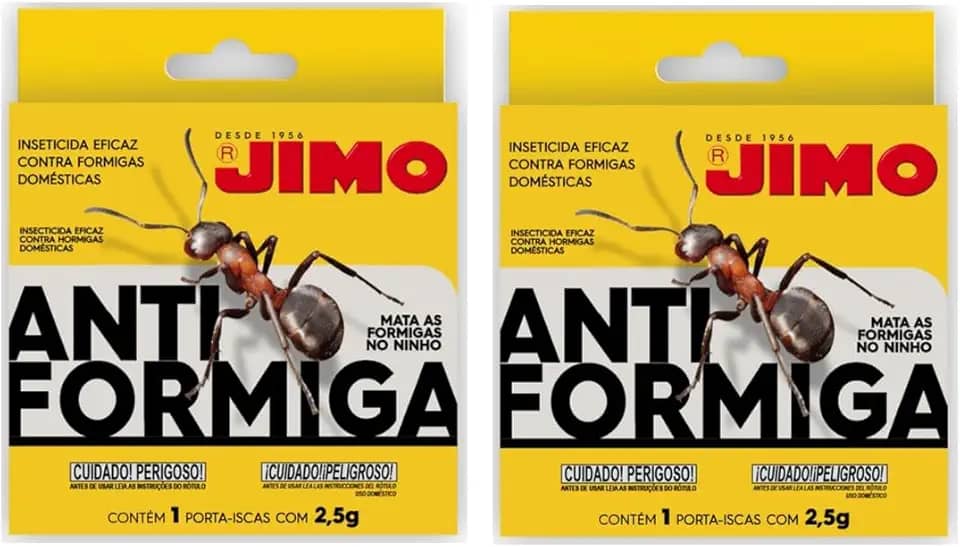 2un Jimo Antiformiga Isca Granulada Cartucho 2,5g