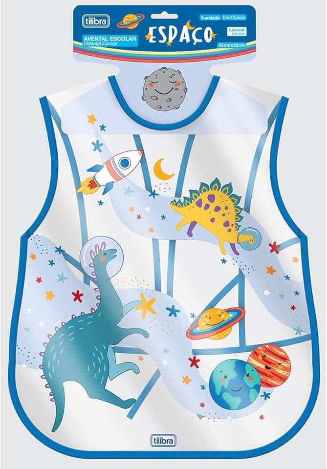 Tilibra - Avental Escolar Espaço - Tilibra