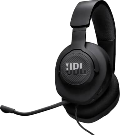JBL, Fone de Ouvido Com Fio, Quantum 100M2, Headset Gamer, Over Ear, Microfone Removível - Preto