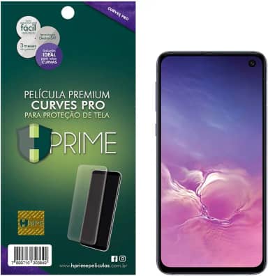 Pelicula Curves Pro para Samsung Galaxy S10E, HPrime, Película Protetora de Tela para Celular, Transparente