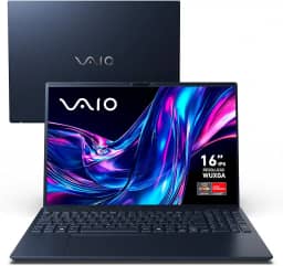 Notebook VAIO FE16 AMD® Ryzen 7-5825U Linux 32GB RAM 512GB SSD 16' IPS WUXGA Antirreflexo - Cinza Grafite