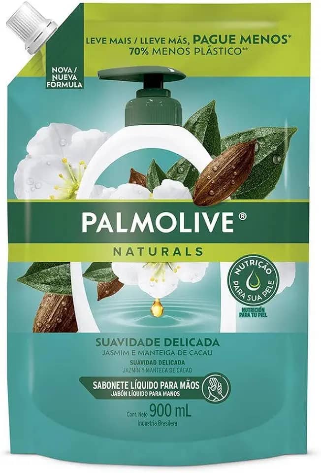 Sabonete Líquido Palmolive Naturals Suavidade Delicada 900ml