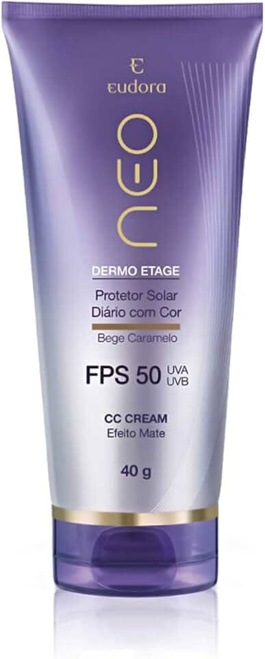 Eudora Neo Dermo Etage CC Cream PFS50 Bege Caramelo 40g
