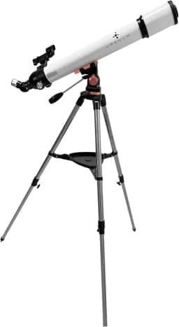 Telescópio Refrator 70/700mm Luneta 70mm Uranum Atena 2 Ver Detalhes Crateras Lua Planetas Observação Astronômica Espaço Universo