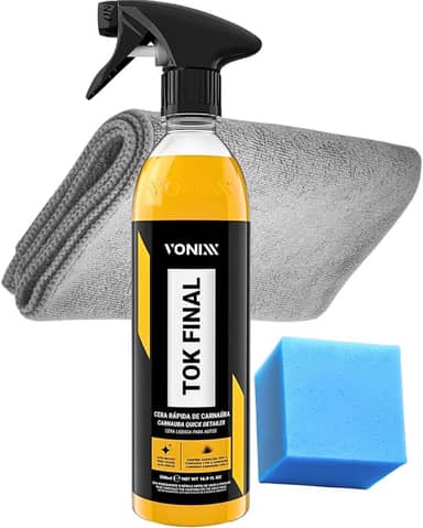 Cera De Carnauba Automotiva Líquida Tok Final Vonixx 500ml