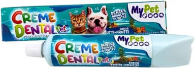 Creme Dental para Cães, Pasta de Dente para Cachorro, Sabor Tutti Frutti