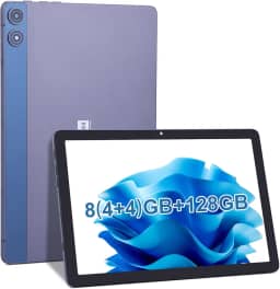 Tablet Android de 10,1 polegadas, tablet PC de 1ª geração, 8 GB de RAM, 128 GB de ROM, tela IPS HD com proteção ocular, bateria de longa duração, 5 MP, câmera dupla de 13 MP, tablet WiFi para adultos