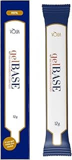 Sachê Refil Gel Base Unhas Alongamento LED UV 12g, Vòlia