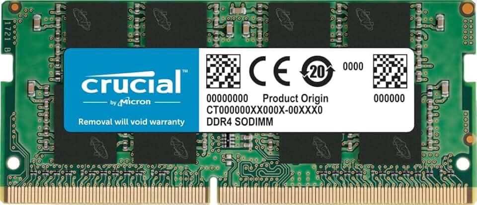 Crucial Memória SODIMM de 260 pinos 16GB DDR4 2666 MT/s (PC4-21300) - CT16G4SFRA266