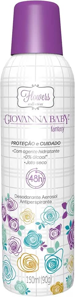 GIOVANNA BABY Desodorante Aerossol 150Ml Fantasy Feminino Giovanna Baby