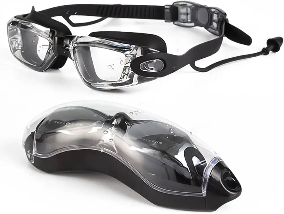 Óculos De Natação Profissional Antiembaçamento Piscina Mar - Óculos para Mergulho Nadar Antiembaçante - ECOMLAR®