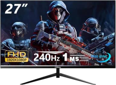 Monitor Gamer 27" FHD, 240Hz, 1ms, IPS, 1920X1080P, HDMI, Display Port, USB, compatível com G-sync, Freesync Premium Pro, Montagem VESA