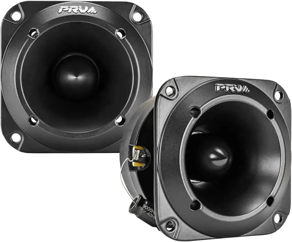 PRV AUDIO TW350Ti-4 Tweeter de Áudio Automotivo 240 Watts - Titanium Bullet PRO 4 Ohm - Alta Saída Fácil de Montar (Par)