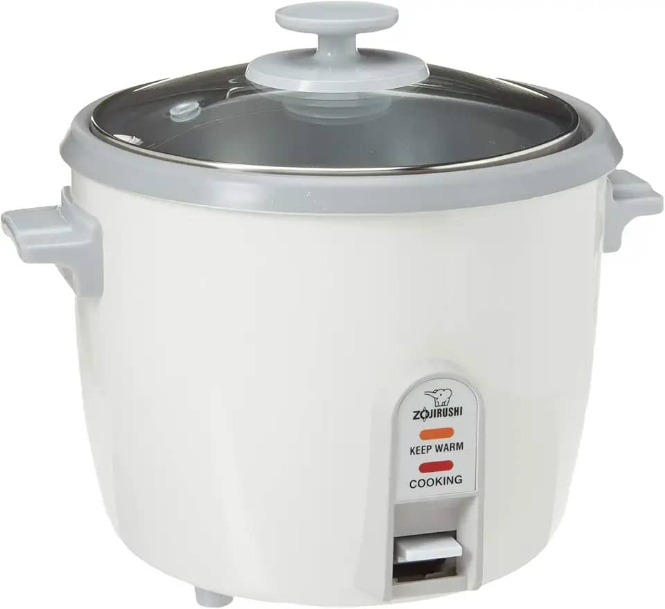 Zojirushi Panela de arroz branco (3, 6 e 10 xícaras) 6 xícaras