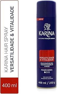 Karina Hair Spray Fixador 400 Ml Normal Grande Roxo