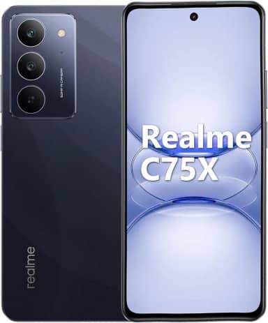 Celular Realme C75x 128gb 6gb Ram Nfc Ip69 Cor Azul, RMX5020