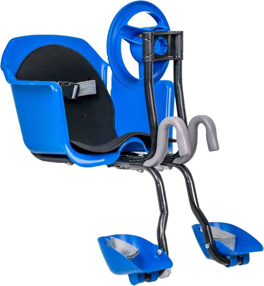 Cadeirinha Bicicleta Aro 29 Flexbike Diant Volante Azul