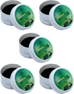 Kit 5 Pó Dental com Carvão Ativado Clareador de Dente Dokmos