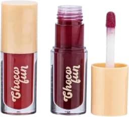 Tint Cream Choco Fun, Tint Labial com Aroma de Chocolate, Batom, Gloss, com Pantenol e Vitamina E - Maquiagem (Fondue)