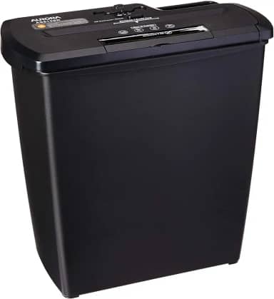 FRAGMENTADORA DE PAPEL AURORA TIRAS 8 FOLHAS + CARTÃO+CD/DVD 220V