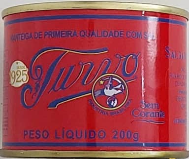 Manteiga Mineira Turvo com Sal, Lata 200g