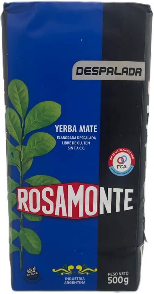 Erva Mate Argentina Rosamonte Despalada 500g