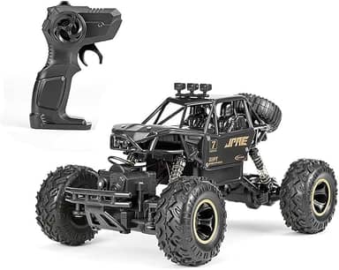 Carrinho De Controle Remoto 4x4 Monster Truck Rock Crawler 4WD Hight Speed Brush Off-Road Truggy + Bateria Extra