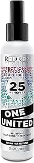 Redken One United, Leave-in Multibenefícios, Fórmula Livre de Sulfatos e Parabenos, Tratamento com Proteção Térmica até 230°C para Todos os Tipos de Cabelos
