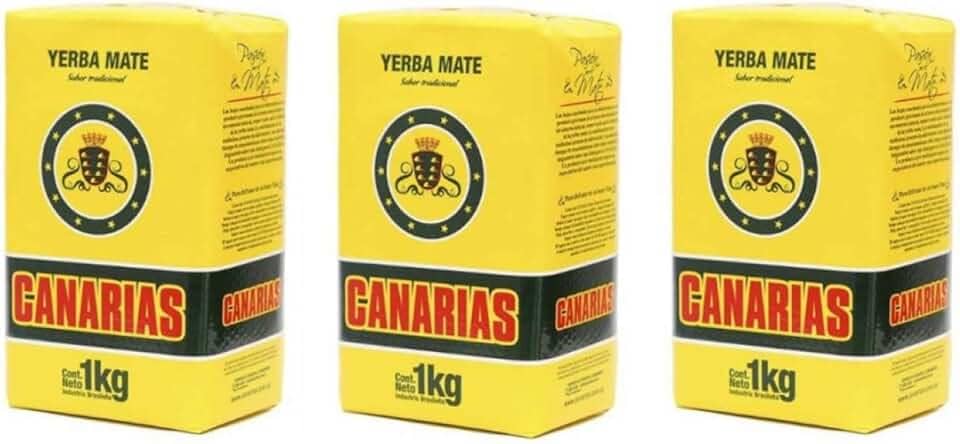 Erva Mate Canarias Kit 3kg - Yerba Mate Padrão Uruguaio