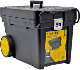 Stanley Caixa de Ferramentas Contractor, Caixa Fabricada em Polipropileno com Fechos em Aço Carbono, Modelo STST33027, Capacidade de 53L