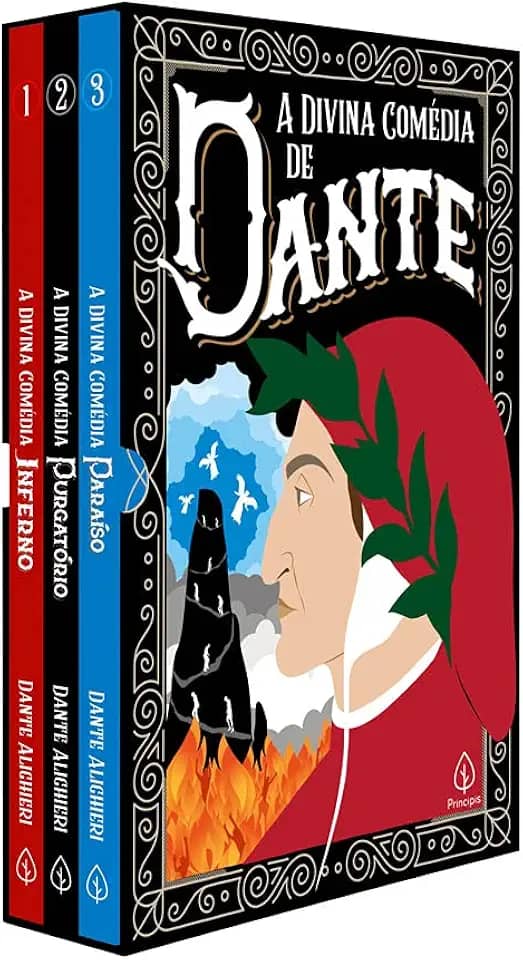 A divina comédia - Box com 3 livros