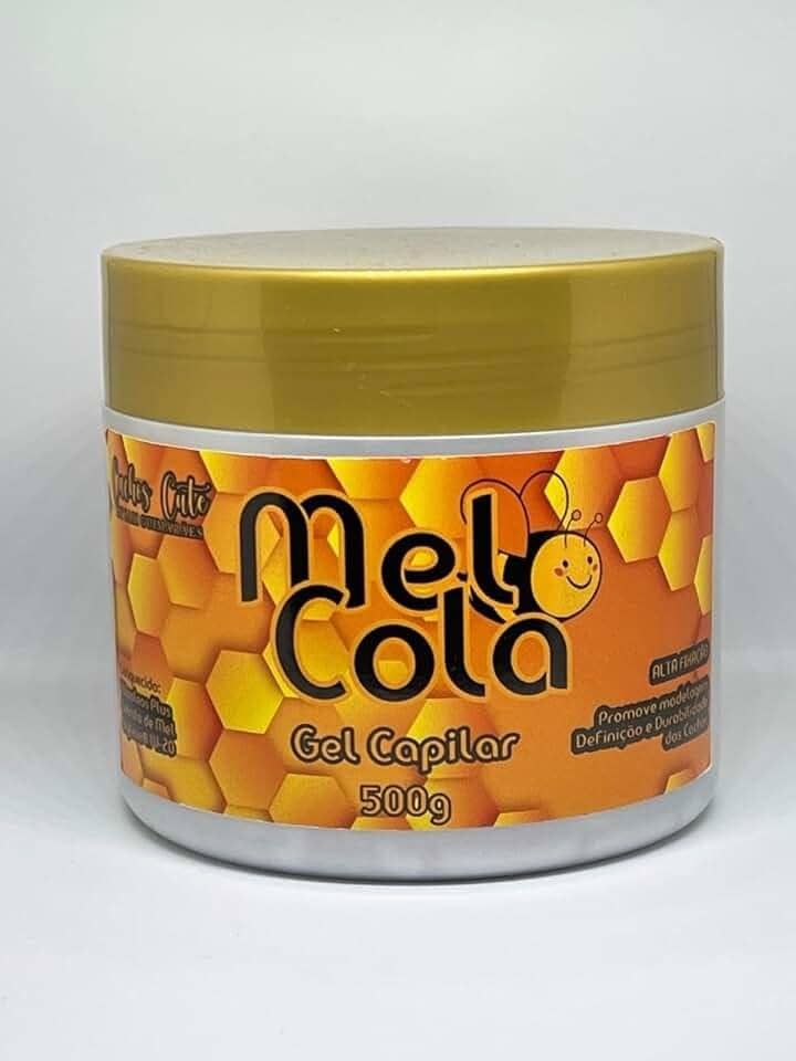Mel Cola Cachos Cute - para Cabelos Cacheados e Crespos, com 7 Óleos e Extrato de Mel (300g)