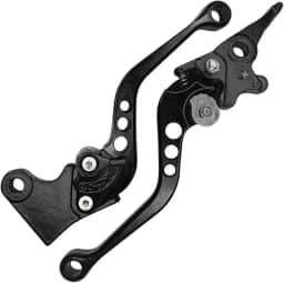 Manete Esportivo Com Regulagem Titan 125/150/160 Freio Á Disco/cb Twister Preto Black