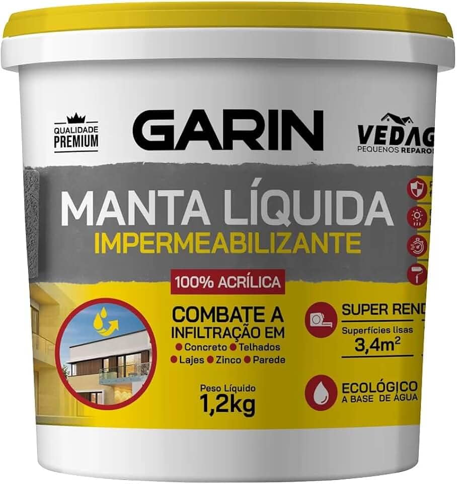 MANTA LÍQUIDA IMPERMEABILIZANTE 1,2KG BRANCA