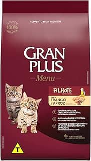Granplus Ração Para Gatos Filhotes Gran Plus Frango E Arroz 3Kg