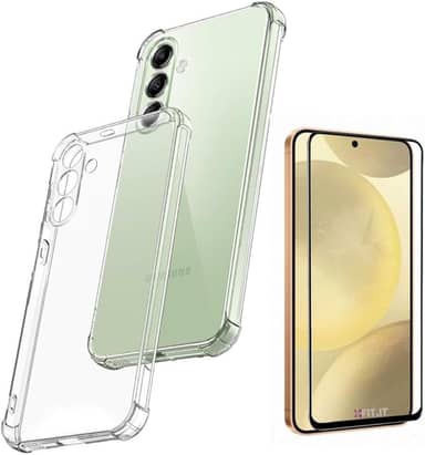 Capa Case Capinha Anti Shock para Galaxy M35 + Película 5D 9D Full Cover Ceramica