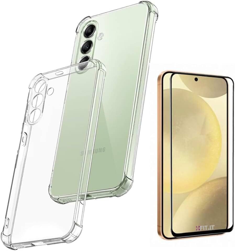 Capa Case Capinha Anti Shock para Galaxy M35 + Película 5D 9D Full Cover Ceramica