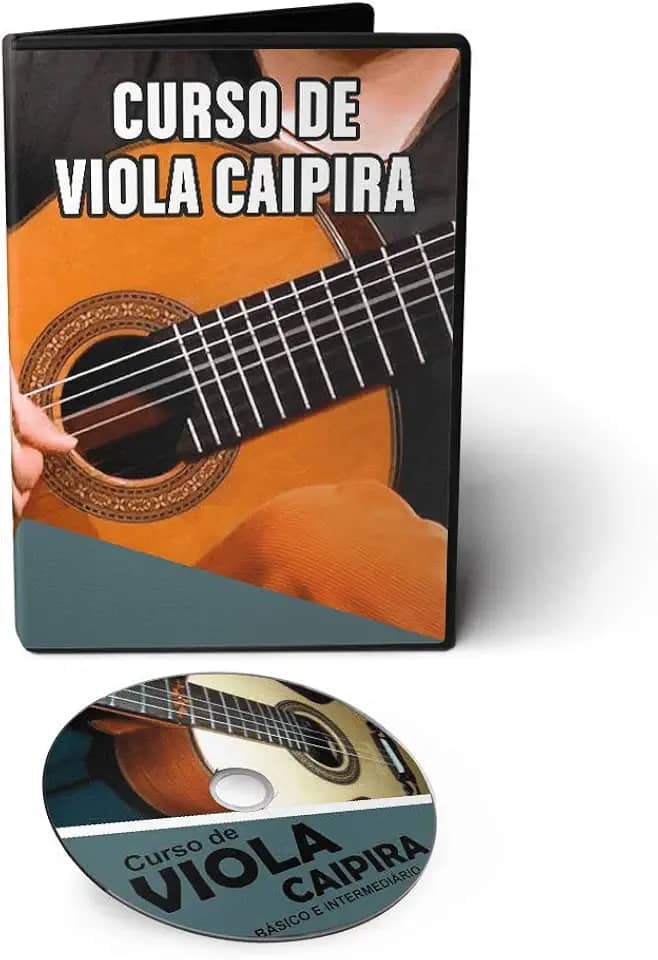Kit 05 DVDs - Curso de Viola Caipira em Videoaula