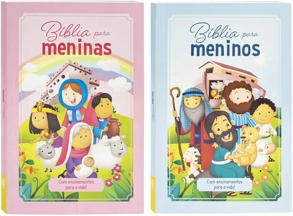 Combo Palavras de Vida: Biblia para Meninas e Meninos