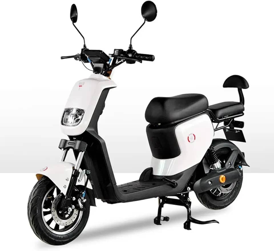 Scooter Elétrico, Patinete Elétrico Dobrável Velocidade Máxima 25 Mph, Alcance de 80 Km para Adultos, Scooter Portátil Dobrável para Adultos com Sistema de Freio Duplo e Aplicativo