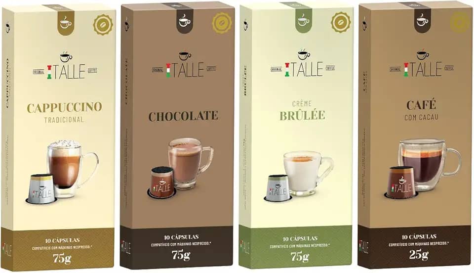 Cápsulas Nespresso Cappuccino Chocolate Brulee 40 Unid