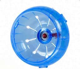Roda de Exercício Para Hamster Com Rolamento(Azul)