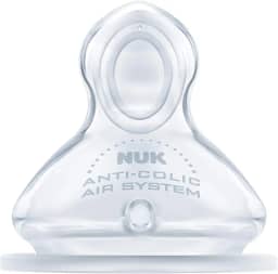 NUK Bico Fc Advanced Silicone Liq. Média Consistência S1 - Tam 1 (0-6 Meses)-Tamanho M