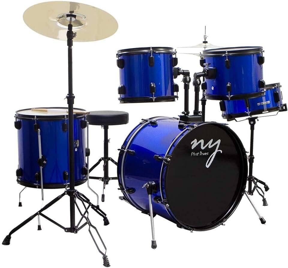 Bateria Acústica 2T-EBL NY F1rst - Azul