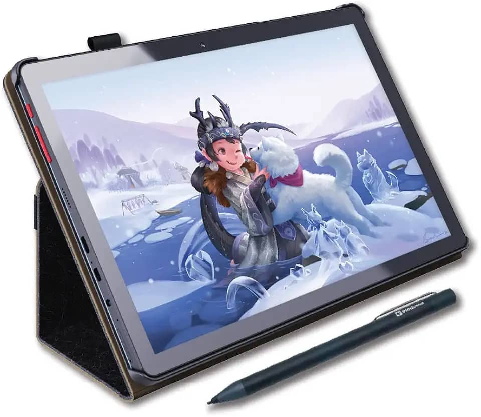 Simbans PicassoTab Tablet de desenho de 10 polegadas e caneta Stylus [4 itens bônus] 4 GB, 64 GB, Android 10, melhor presente para artista gráfico iniciante, menino, menina - PCX