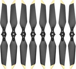 HeiyRC 8 hélices de baixo ruído para drone DJI Mavic Pro/Mavic Pro Platinum, 8331 hélices de substituição dobráveis de liberação rápida, 4 CCW + 4 CW