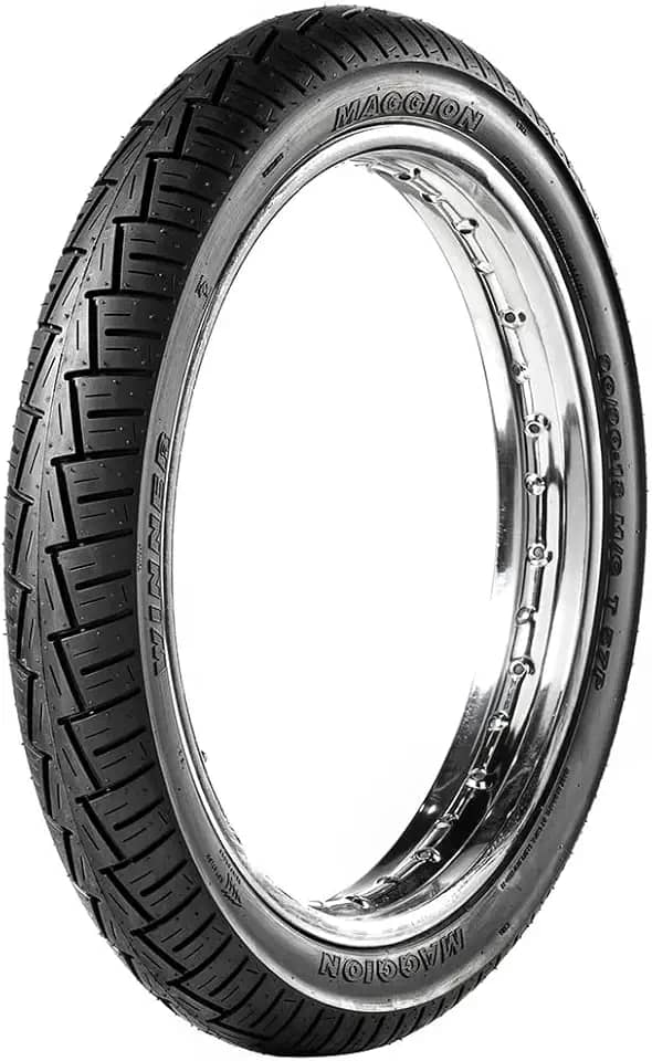 Pneu Dianteiro Maggion Cg Titan 125 150 Fan 160 Ybr - S/Câmara