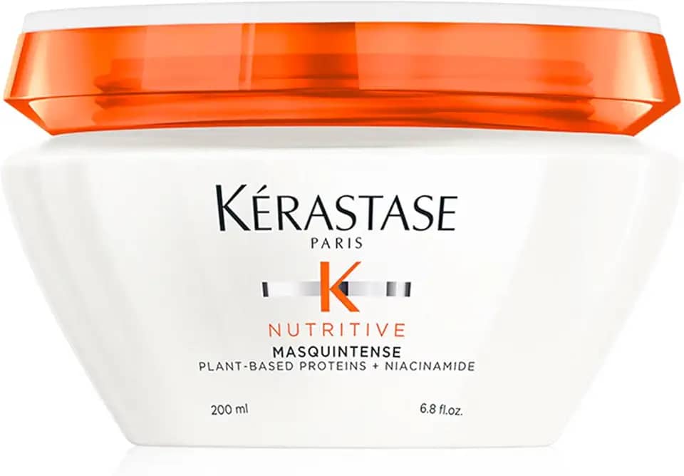 Nutritive Masquintense Kérastase Máscara Capilar Ultra Concentrada Para Cabelos Muito Secos e Finos com Nutrição Intensa que Fortalece a Fibra Capilar, 200ml